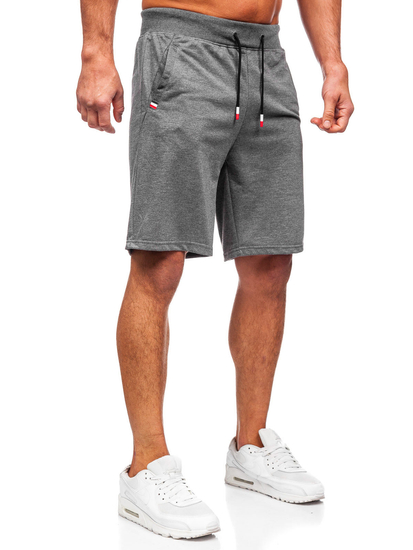 Γραφίτη αθλητικά κοντά σορτς ανδρικά Bolf 8K1502