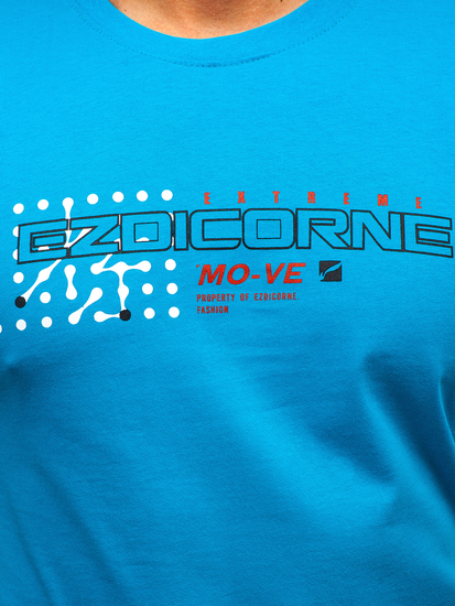 Γυναικεία βελουτέ σετ φόρμα δύο τεμαχίων σε χρώμα της θάλασσας Bolf 8156