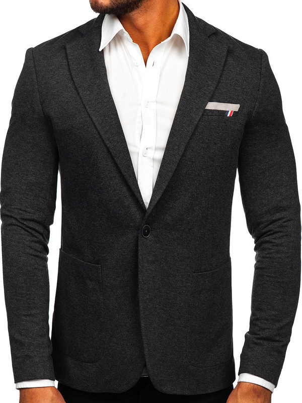 Ανδρικό Casual Blazer Graphite Bolf 1652