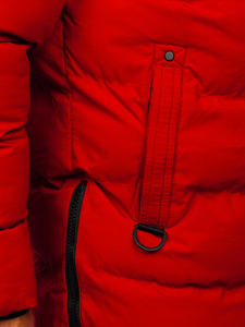 Μπλε μαρέν καπιτονέ μπουφάν ανδρικό χειμερινό παρκά Bolf 7330