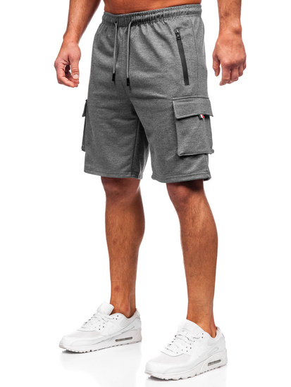 Γραφίτη αθλητικά κοντά cargo σορτς ανδρικά Bolf 8K1501