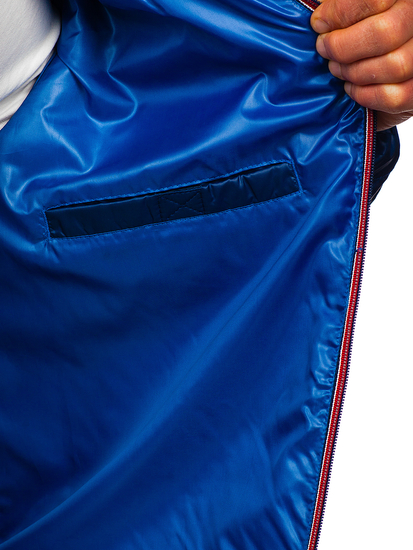 Μπουφαν ανδρικο μεταβατικο αθλητικο μπλε Bolf 1908