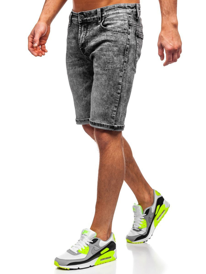 Μαυρο τζιν παντελονι  ανδρικο Bolf KG3753