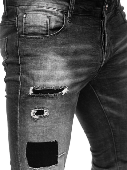 Γραφίτη ανδρικό τζιν παντελόνι slim fit Bolf MP0031G