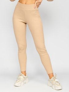 Μπεζ γυναικείο διμερές αθλητικό σετ California Bolf VE50