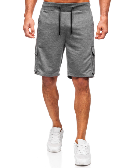 Γραφίτη αθλητικά κοντά cargo σορτς ανδρικά Bolf 8K1505