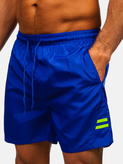 Κοβαλτίου κοντό ανδρικό μαγιό Bolf QD29