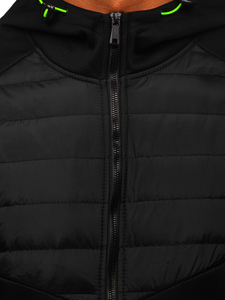 Μαυρο μεταβατικο μπουφαν ανδρικο Bolf KS2232