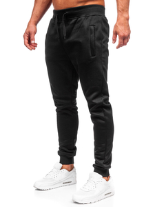 Μαύρο ανδρικό φούτερ Joggers Bolf XW06