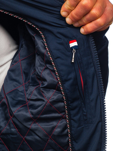 Μπουφαν ανδρικο μεταβατικο Ναυτικο μπλε Bolf 1907-1