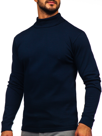 Μελάνι βαμβακερό ζιβάγκο ανδρικό basic Bolf 535