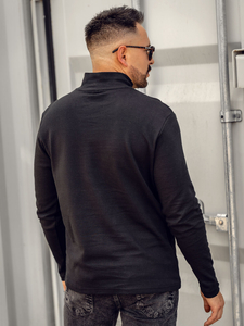 Μαύρο βασικό ανδρικό ζιβάγκο Bolf 145348