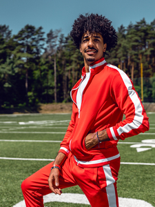 Κόκκινη ανδρική φόρμα Bolf 8C99A