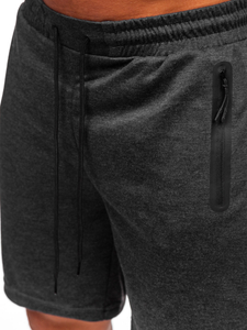 Γραφίτη αθλητικά κοντά σορτς ανδρικά Bolf 17K533