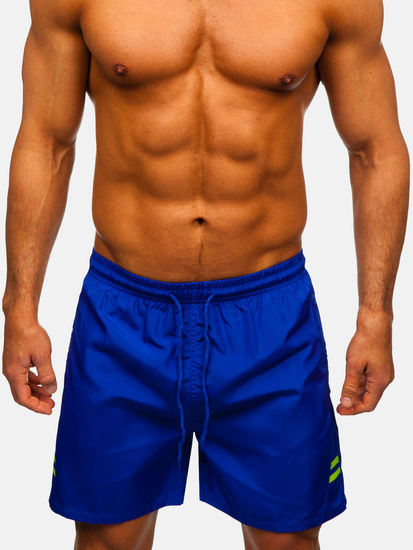 Κοβαλτίου κοντό ανδρικό μαγιό Bolf QD29