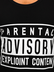 Μαυρο μπλουζακι tank top τυπου μποξερ με σταμπα Bolf 14855