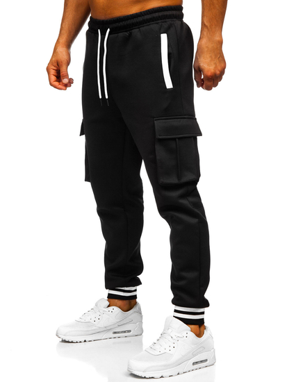 Μαύρη ανδρική φόρμα Bolf 27C6505