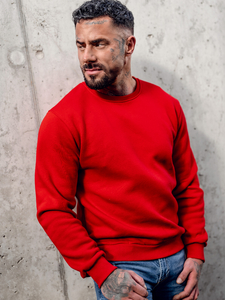 Ανδρικό φούτερ χωρίς κουκούλα indigo Bolf 2001