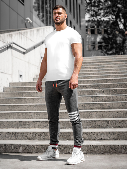 Γραφίτης jogger αθλητικά παντελόνια ανδρικά Bolf 7033