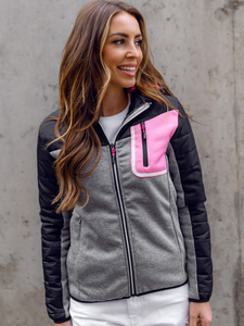 Γυναικείο ελαφρύ μπουφάν Μαύρος Bolf KSW4006A