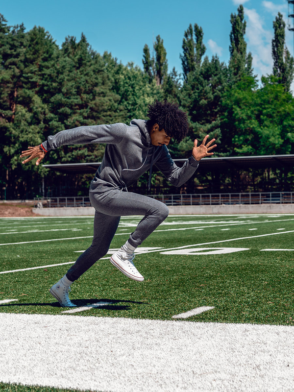 Ανθρακι φορμα με κουκουλα ανδρικο Bolf D003