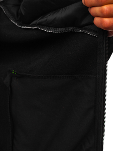 Μαυρο μεταβατικο μπουφαν ανδρικο Bolf KS2232