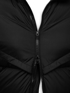 Μαύρο ανδρικό χειμωνιάτικο μπουφάν Bolf CS1006