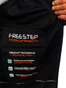 Σκούρο μπλε ανδρικό softshell μπουφάν Bolf BK122