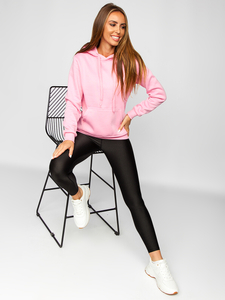 Γυναικείο φούτερ γραφίτη καγκουρό Bolf W02