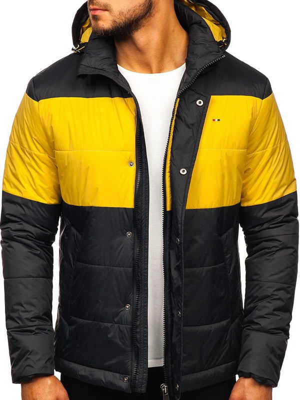 Μπουφαν ανδρικο μεταβατικο αθλητικο μαυρο Bolf 1982