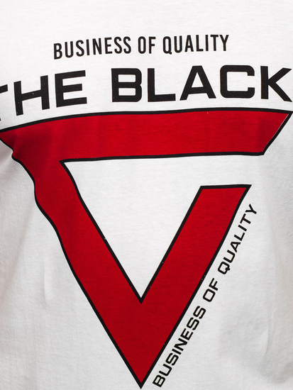 Λευκο μπλουζακι tank top με σταμπα Bolf 14816