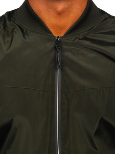 Χακι μπουφαν ανδρικο μεταβατικο bomber Bolf W3909