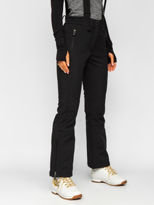 Μαύρο γυναικείο παντελόνι trekking Bolf W702