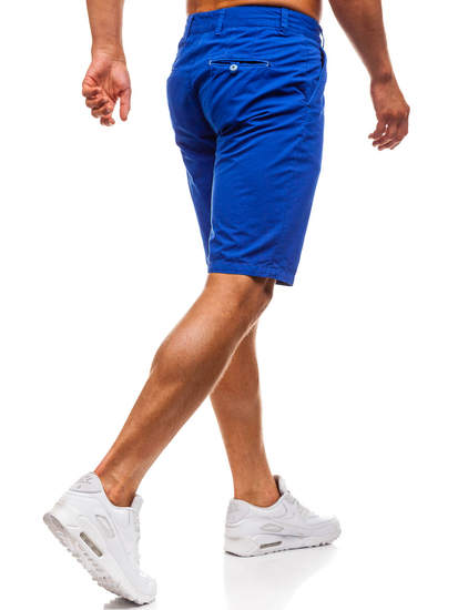 Ανδρικά βαμβακερά σορτς Μπλε Bolf 3026